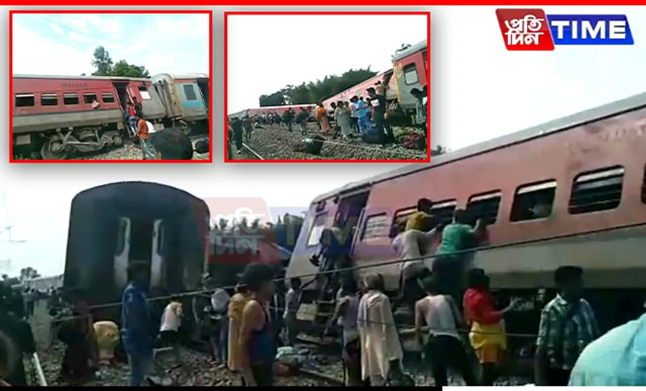 Chandigarh - Dibrugarh Express Derails Near Uttar Pradesh's Gonda